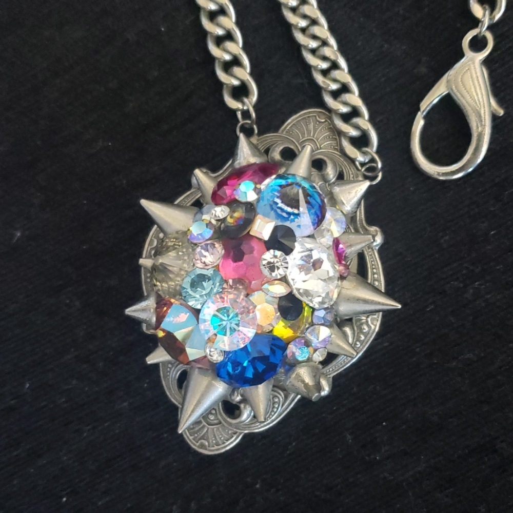 Brilliant Badass rhinestone Necklace